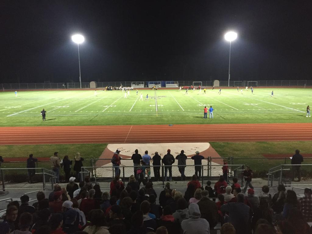 RIIL_sports's tweet photo. University Orthopedics DII girls soccer semi between @PilgrimGirlsSoc and @TgAthletics  underway at East Greenwich https://t.co/ISKR2ZbORR