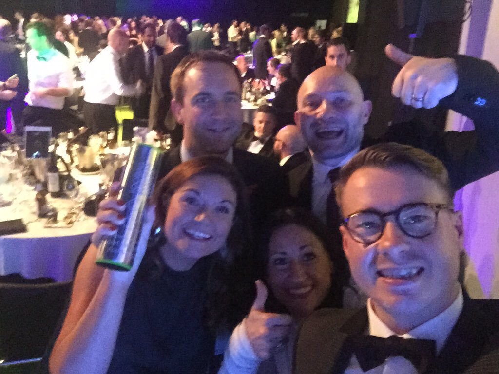 Best Marketing of a Football Club - winner is..! <a href="/whufc_official/">West Ham United</a> #WHUFC #COYI #FBA2015