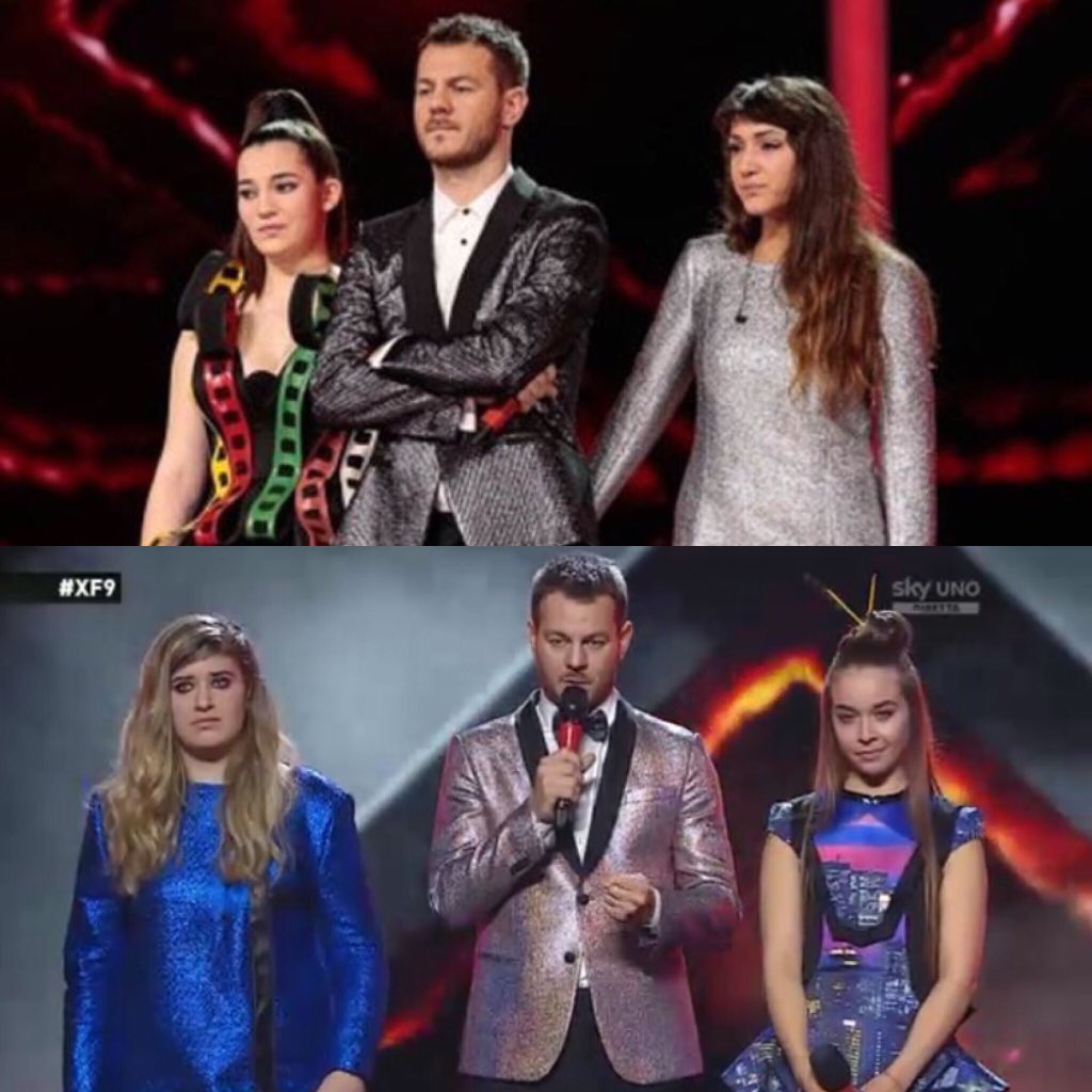 barsiaa's tweet photo. trova le differenze #XF9 #XTRA9 #underdonne #live3
e signori, pure vestite uguali https://t.co/SuOJRtis4p