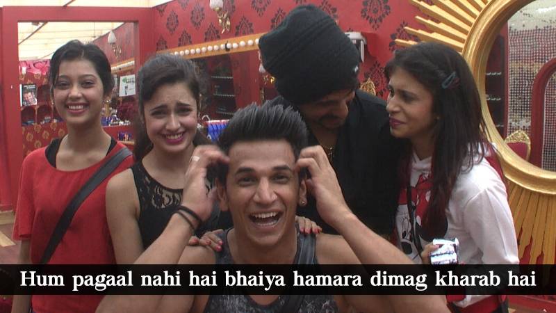 bbtrolls's tweet photo. "Hum Paagal nahi hai, hamara dimag kharab hain" - #BB9 @BiggBoss #bb9trolls #BiggBoss9 https://t.co/kp2Nx04yUo
