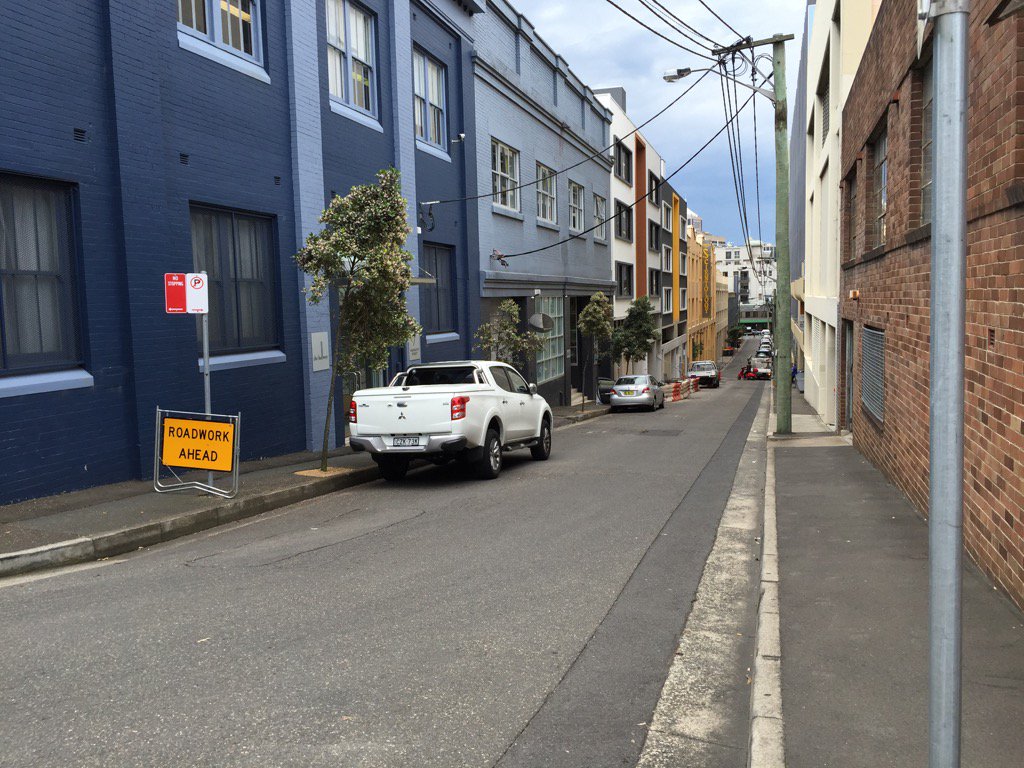 Bfdu2015's tweet photo. @cityofsydney #parkingofficers #greekstreet #glebe #anotherAngle https://t.co/E8qT4Rh9Rq