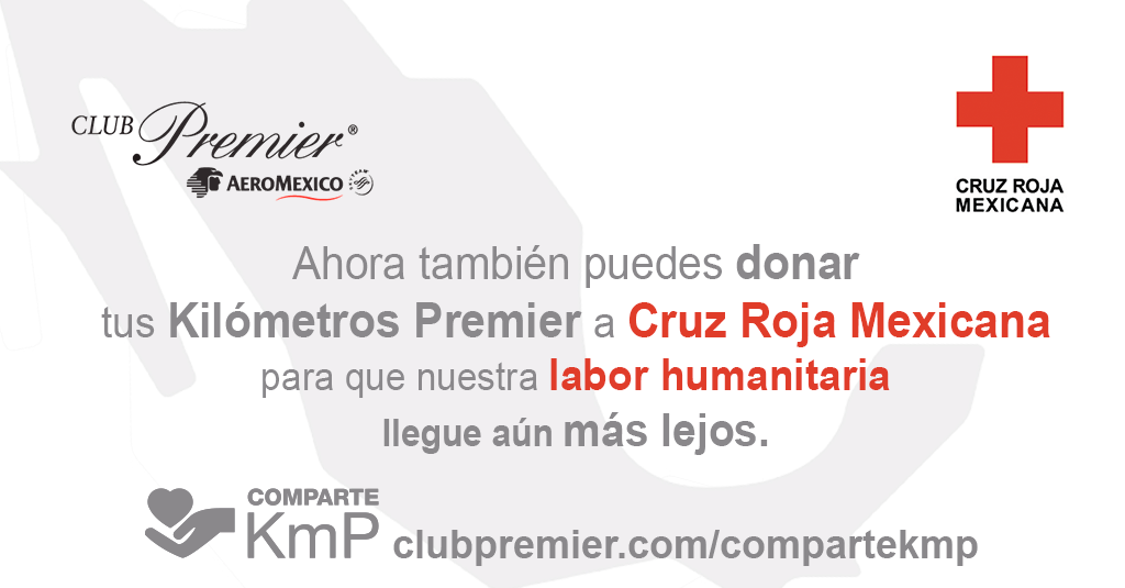 CruzRoja_MX's tweet photo. #JuntosSalvemosVidasDona tus Kilómetros Premier. @clubpremier_mx https://t.co/cEAhBSv4SR https://t.co/05HUy3oKoZ