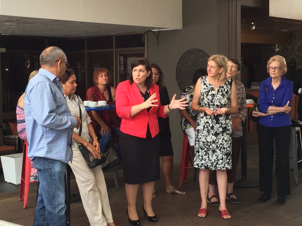 LeeanneEnoch's tweet image. It was a delight to speak with @QLDLabor members in #Cairns this morning about @AdvanceQld and the #NQESummit.