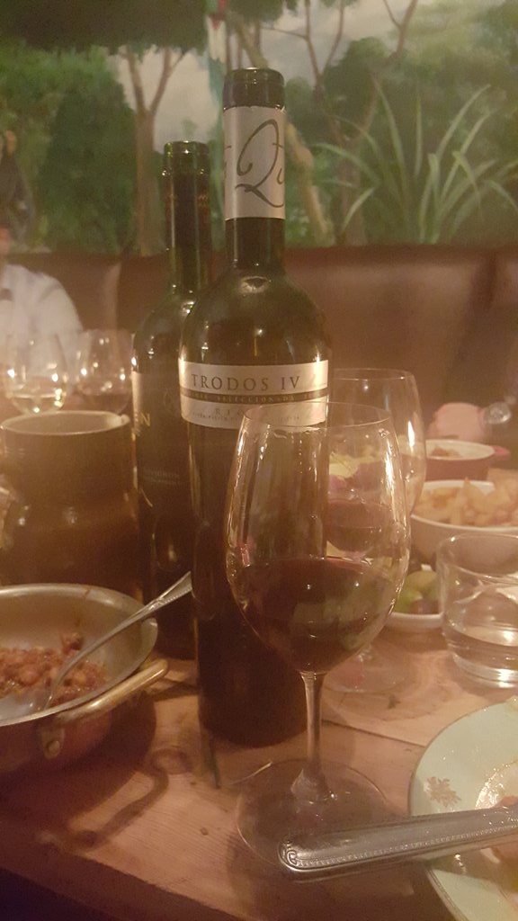 WinePressGirl's tweet photo. Trodos IV Vendimia "great match with our cassoulet mains. Deep." #7wwr https://t.co/stYMZkn3V2