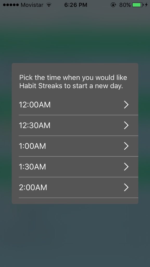 HabitStreaks's tweet photo. Pick a time when you would like to start the day: for those late owls 🌚 https://t.co/dcHsTMWcHS