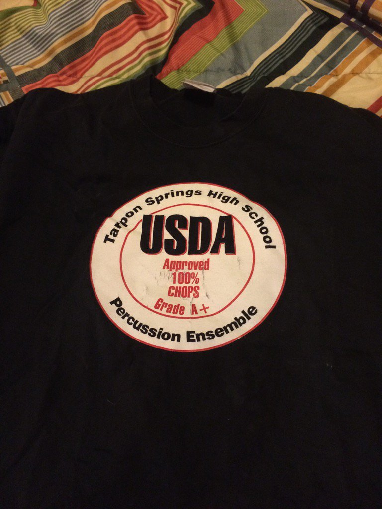 MrGPhysics's tweet photo. #TBT to the band shirt I just found, get on it band kids https://t.co/mPU7rZDRZf