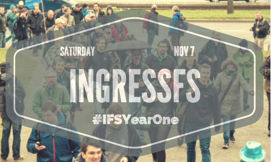 ingress's tweet photo. We're pumped for #IngressFS this weekend, find a city near you: https://t.co/OHlwdjN3aN #IFSYearOne https://t.co/qN2FPeVFW2