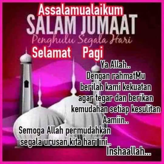 Waalaikumsalam salam jumaat