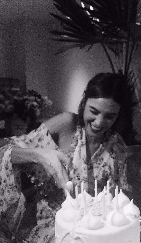The girl with the most cake. ( And fireworks). Happy birthday beauty    