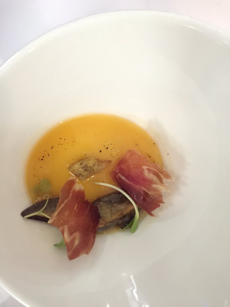 globaltaster's tweet photo. At #barsataberna loving the new Spanish influenced cuisine under Chef Chris Macdonald & Chef Guillermo Herbertson https://t.co/zdNcJAg8j3