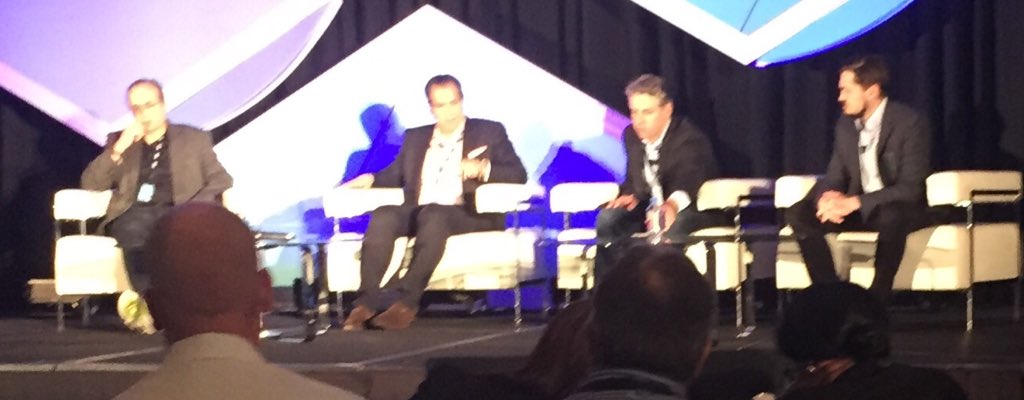 fusionconfusion's tweet photo. Talking #acquisitions at #ibmcif with Danny Sabbah @blueboxjesse @demiched @jeffreygiannett https://t.co/H9zCAwL8OE