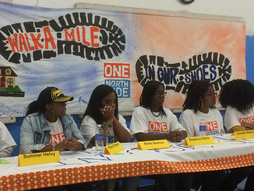 stanwthomp's tweet photo. Youth voice and problem solving in the face of hardships #North Side @HeinzEndow @drlovelace @JustinAglio https://t.co/gYOzNkRZLn
