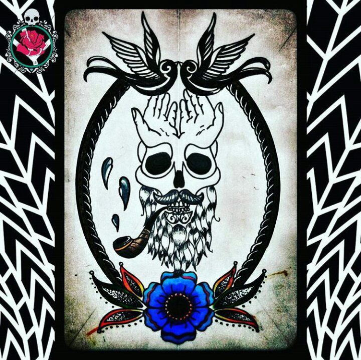 needle_tattoo's tweet photo. Muerte a los pájaros negros #needletattoo #boceteando #ubedacity https://t.co/nyC1Xhw8pE