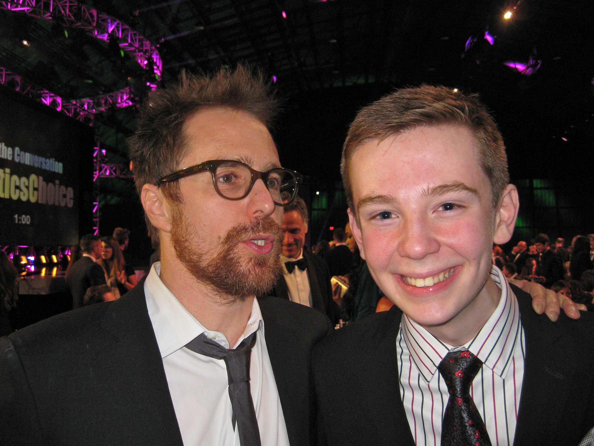 Happy Birthday to my man, Sam Rockwell. We go way, way back. 