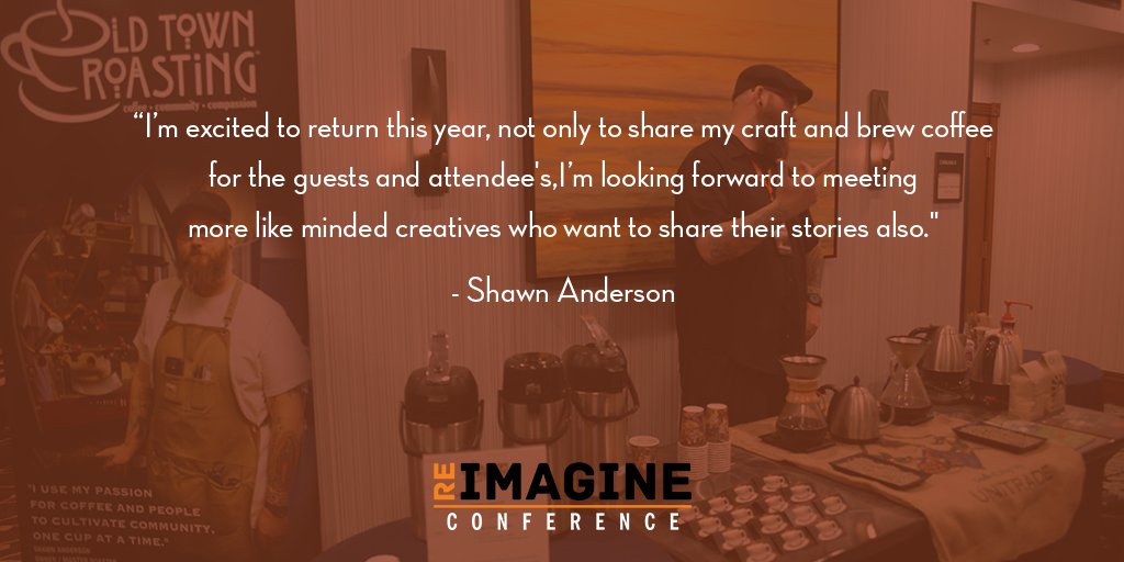 ReimagineWrkshp's tweet photo. #reimagineconf #noahu #member @oldtownroasting @shawntheroaster #OldTownRoasting #2014Highlight https://t.co/Q2iRtYW7WQ