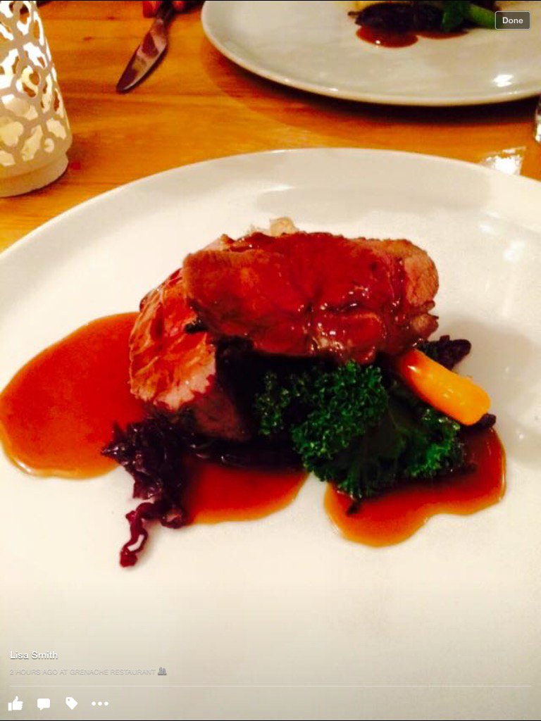 smithlisa57's tweet photo. Fantastic night @grenacherest - fine dining at its best https://t.co/7tVAqHkzFk