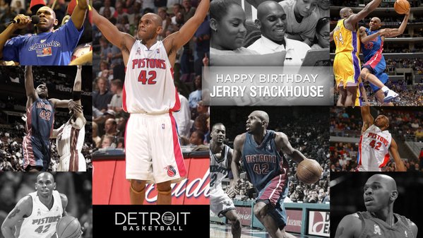 Happy Birthday to Jerry Stackhouse!  