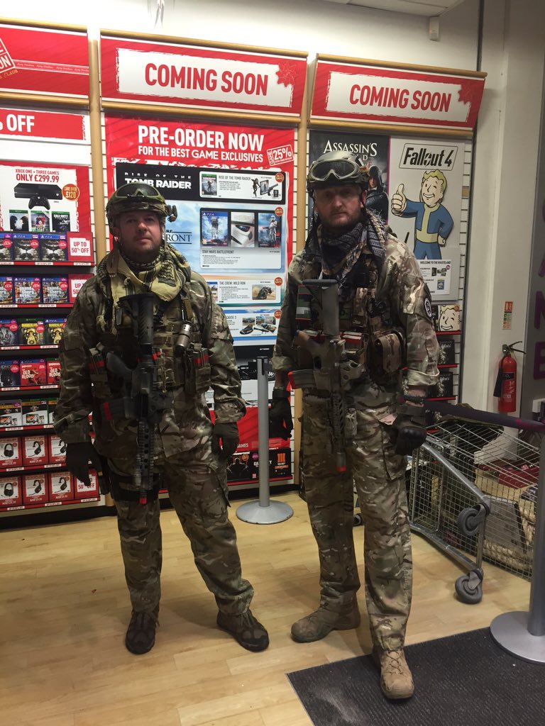 taskforceac's tweet photo. @GAMEDenton thanks to Dean Jordan for keeping us entertained at launch of CoD Denton thanks for the invite gents . https://t.co/7VQCbzlMAR