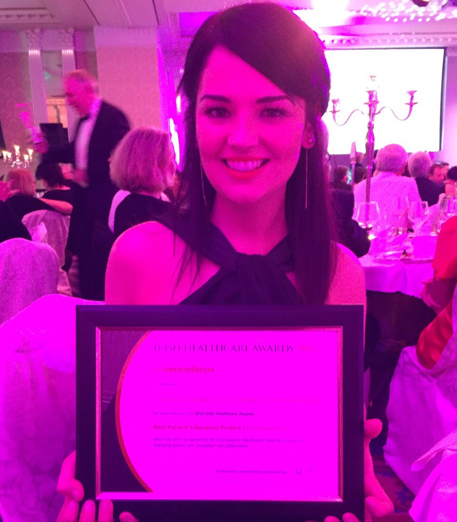 annmarie_lowry's tweet photo. #irishhealthcareawards #AMDAwarenessWeek woo! https://t.co/NR5wmgMT2t