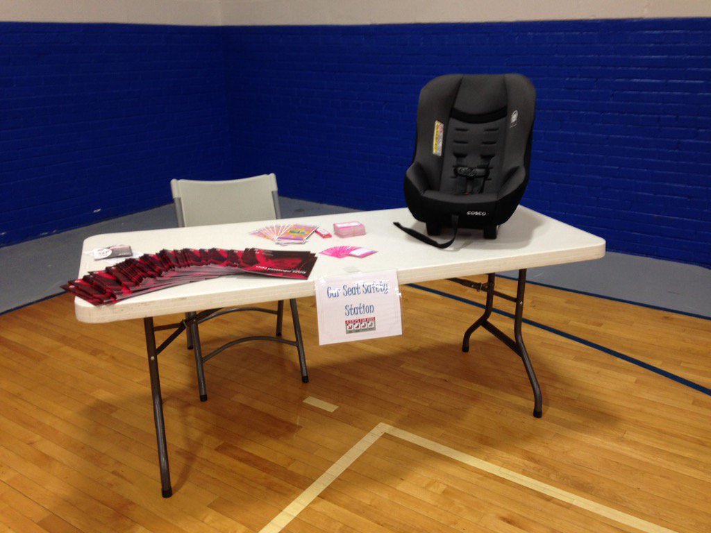NENParentsteach's tweet photo. PAT safety alley is ready to go!  Hope to see you here! #NENbluejays #EffortDedicationSacrifice https://t.co/MFXYyo0tza