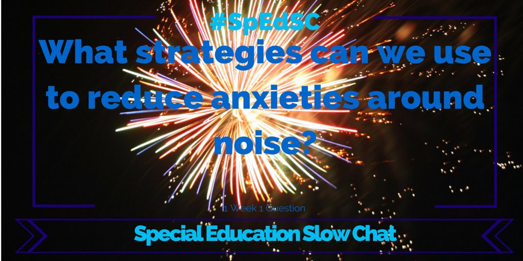 identifor's tweet image. Nice! @jw_teach can I draw your attention to the #SpEdSC. the Special education slow chat. 1 week one question.
