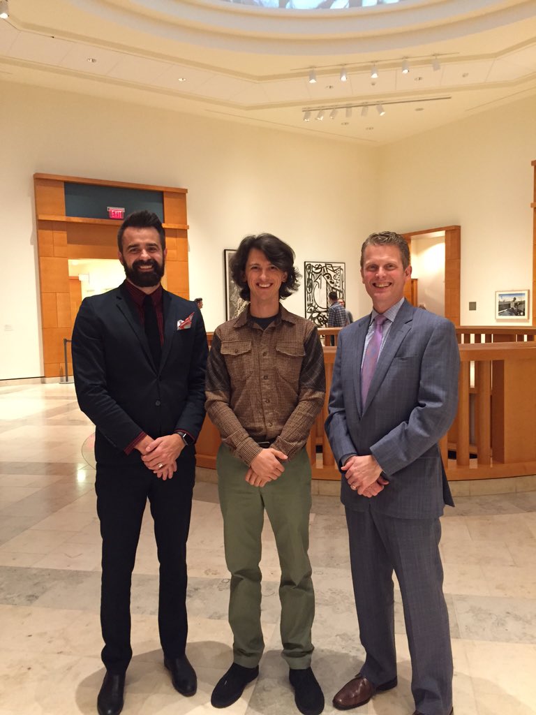artsmia's tweet photo. Congrats @Luxloop, winner of the #Arttech15 award! Thanks to partners @3MDesign. https://t.co/yVxKO97GML #mcn2015 https://t.co/tcarIME2bW