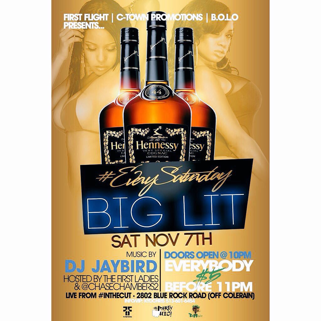 YesImAdom's tweet photo. we turning up this Saturday πππππππ #BigLit #EverySaturdays #InTheCut βοΈ https://t.co/ZzwRcgiv5y