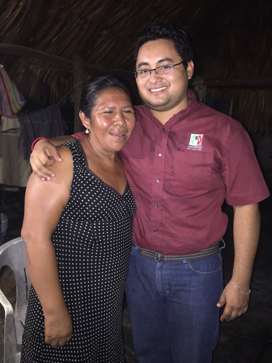 ChuchoGongora's tweet photo. #PRICercano Gusto saludar a Gaby líder d Padres de familia en Chunhuhub @GMendicuti1 @aguilar_manuel @ObservaPRIQRoo https://t.co/MRfBLWSIRs