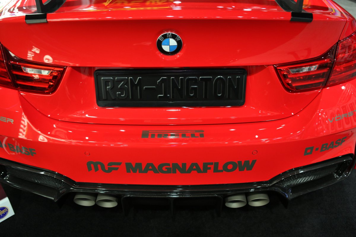 Magnaflow's tweet photo. Day 3 is in the books! We're back tomorrow for the final day of #sema15 - what a week! #MFSEMA2015 #sema15 https://t.co/COfGwYJ9sw