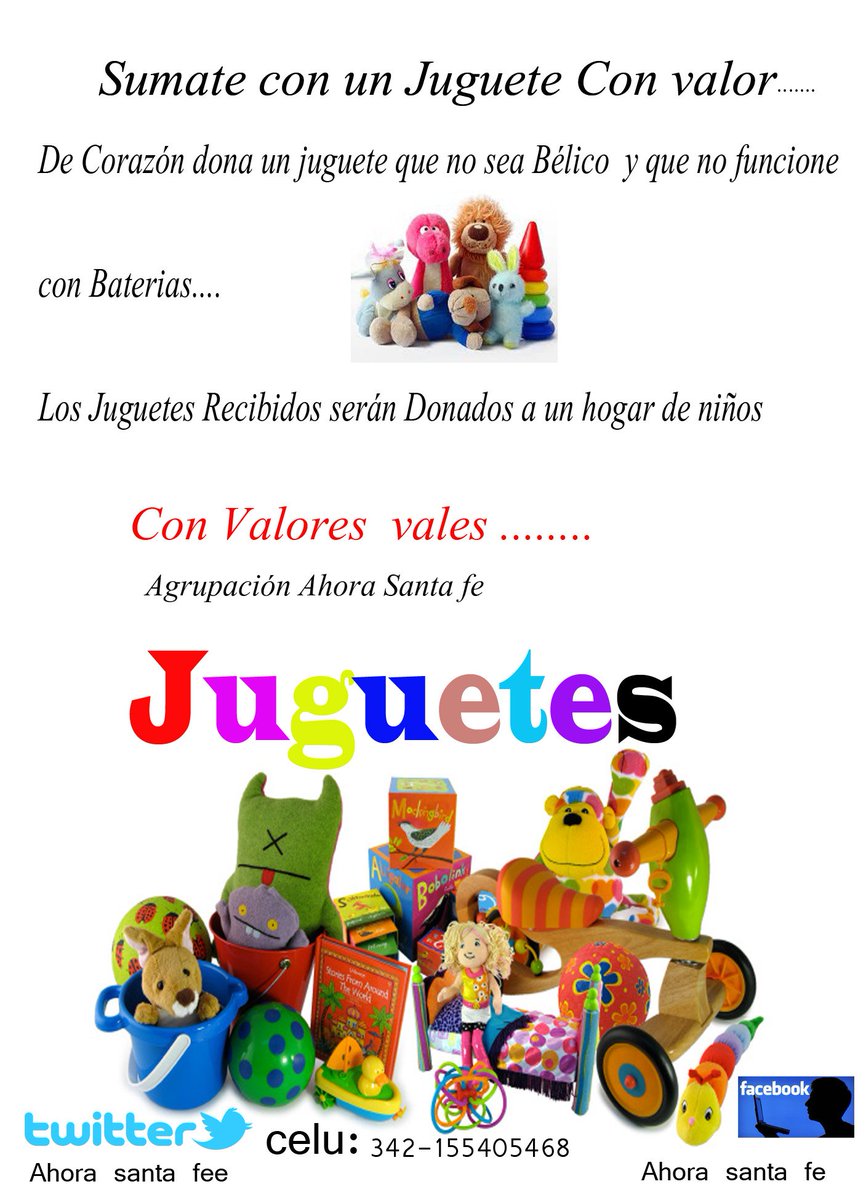 -SUMATE A LA CAMPAÑA DEL JUGUETE #DeCorazonDonaUnJuguete #Argentina #JuevesDeGanarSeguidores