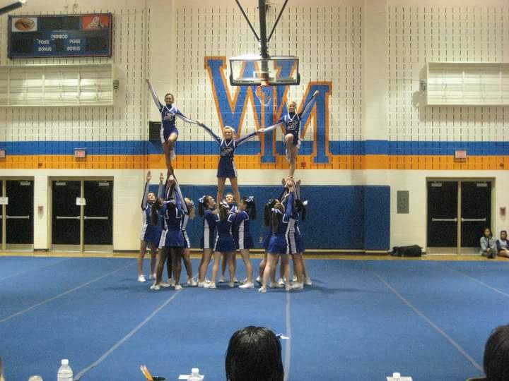 #tbt <a href="/WarriorCheers/">SherwoodCheerleading</a> at the first ever MCPS JV cheer exhibition in 2010