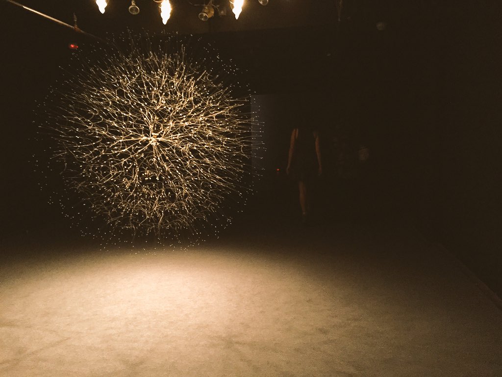 therealchelsiec's tweet photo. @MattressFactory Eddy Man Kim &amp; Bill Smith are everything. biology+art+research+sculpture+tech+vision. I'm in love. https://t.co/cse4SyBjAH