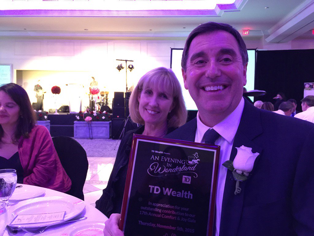 InGoodCo_Cogeco's tweet photo. Kris Bush champion #tdwealth supporting DHK darling home for kids https://t.co/TOKQIkKdNb