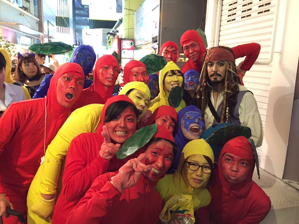 ドッチボール同好会ふうせん Twitter પર ハロウィン渋谷にみんなで行きました 仮装はピクミンです T Co 2ldjrg0fqt T Co Zzxd6hzn9u
