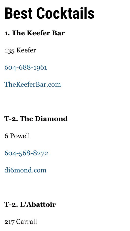 So thrilled for my team <a href="/thekeeferbar/">The Keefer Bar</a> #bestcocktails <a href="/WestenderVan/">Westender</a> Cheers to Friends &amp; Cocktails!