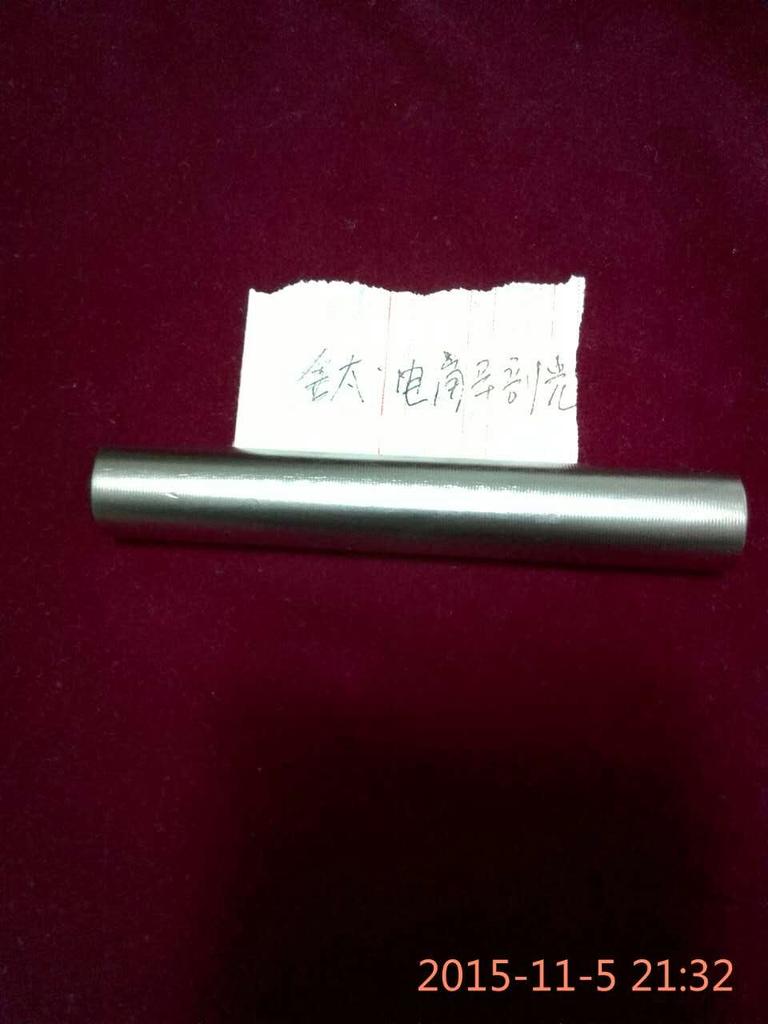 ORT_Virginia's tweet photo. New samples, electrolytic polishing for titanium products https://t.co/bjPModICoL
