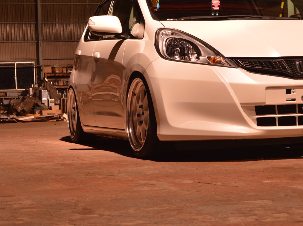 Спойлер honda fit ge6