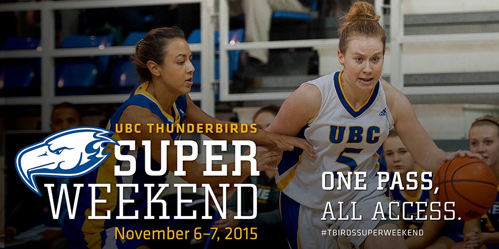 ubctbirds's tweet image. Need Friday night plans? Come out to the #UBC basketball home opener: gothunderbirds.ca/news/2015/10/2… #TBirdsSuperWeekend