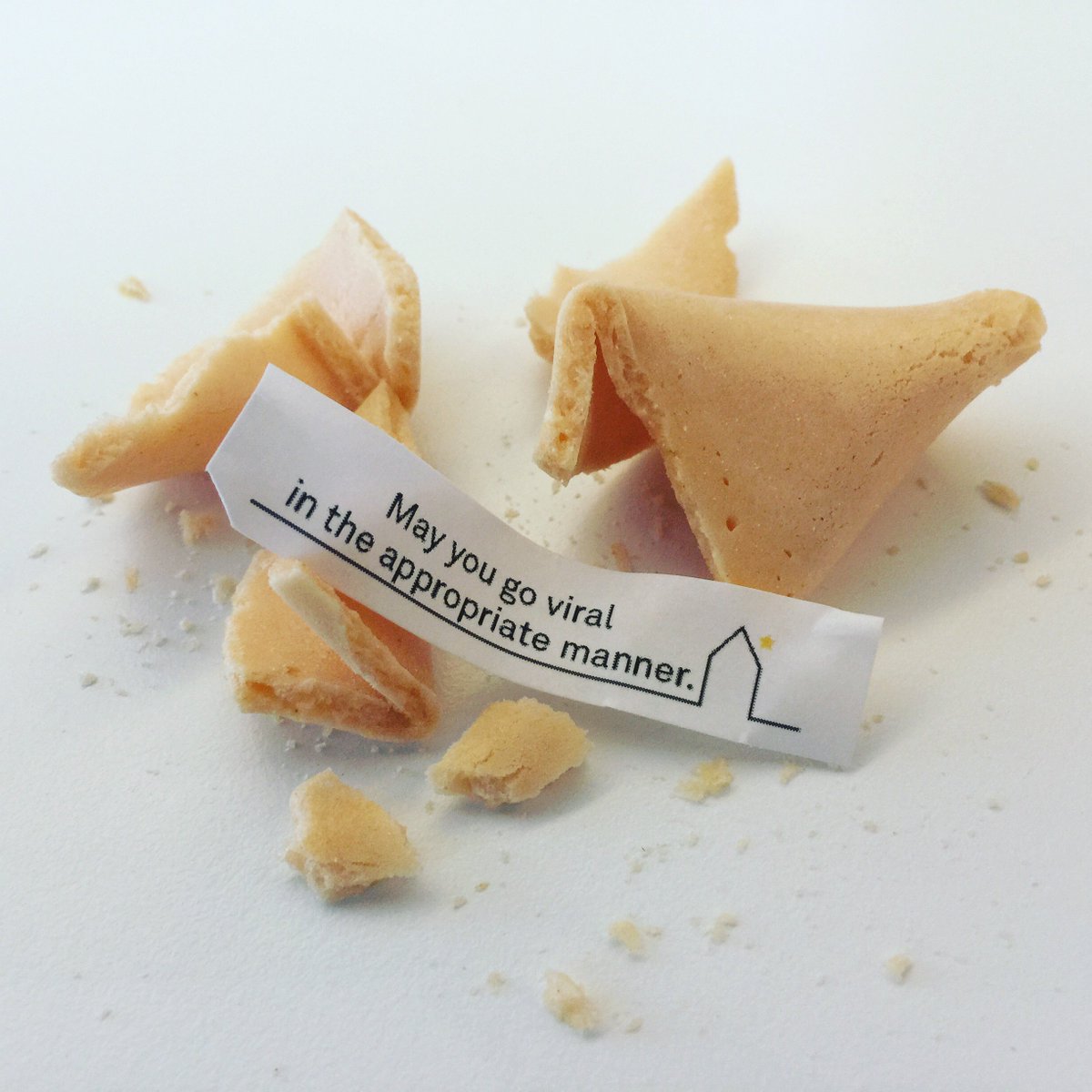 stephomac's tweet photo. Better than Hallowe'en candy. #schoolediting #fortunecookies #mackiebiernacki #advertising #adlife @schoolediting https://t.co/11ADVgnLPM
