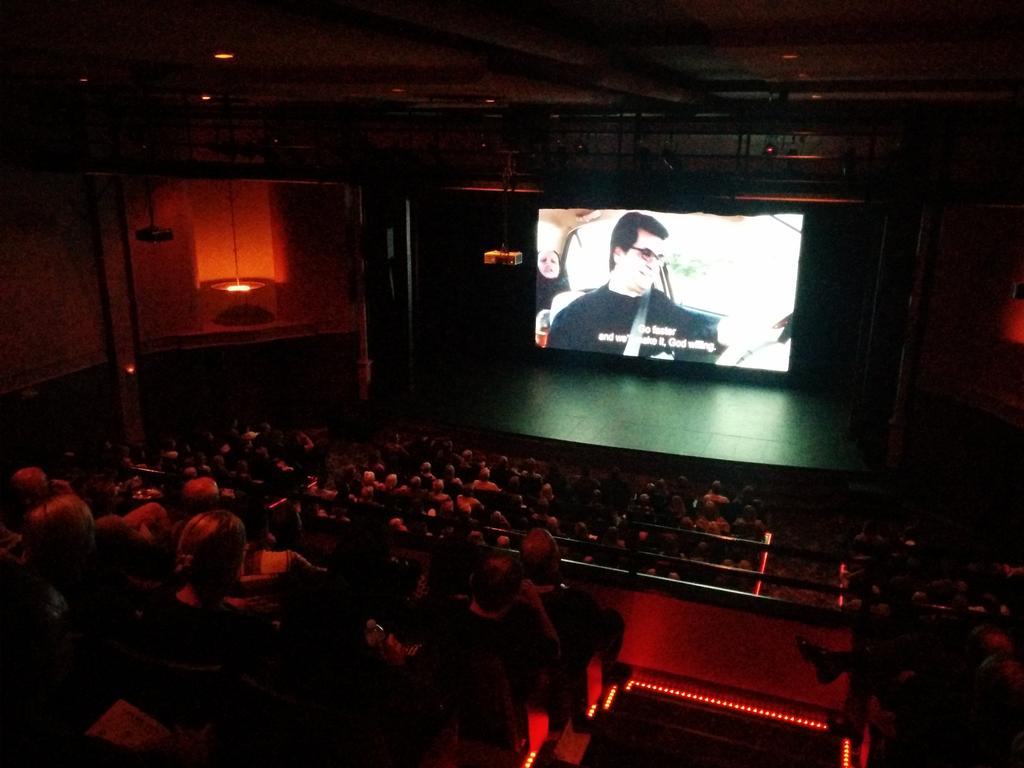 swiffca's tweet photo. Packed house for the opening night of #SWIFF15! Audience settled in for @patriciarozema's @ForestInto https://t.co/yQFrPWnxq9