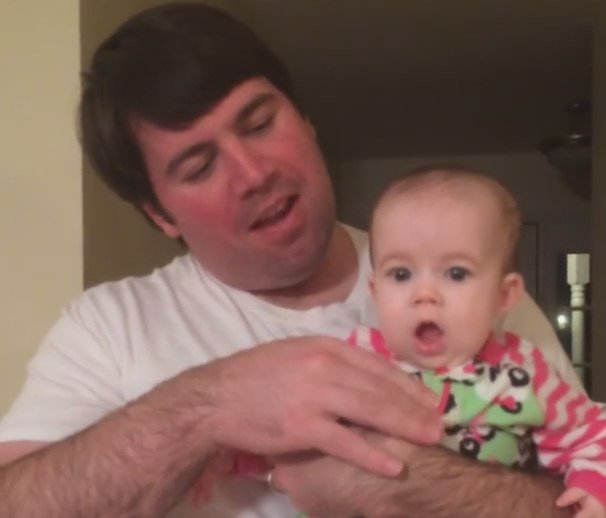 MMacturlough's tweet photo. She’s 6 Months Old, But She Can Already Do THIS With Daddy. ADORABLE!
https://t.co/vHkqN96DVJ https://t.co/MkIR8Tf5gZ