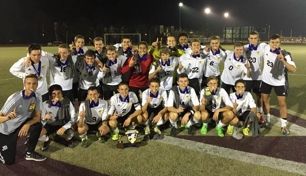 PIAADistrictXI's tweet photo. AA Boys Soccer Champions... Northwestern Lehigh Tigers... @mystlukes  @nwlehighboyssoc @nwlehighsd https://t.co/bJqWYmCSDA