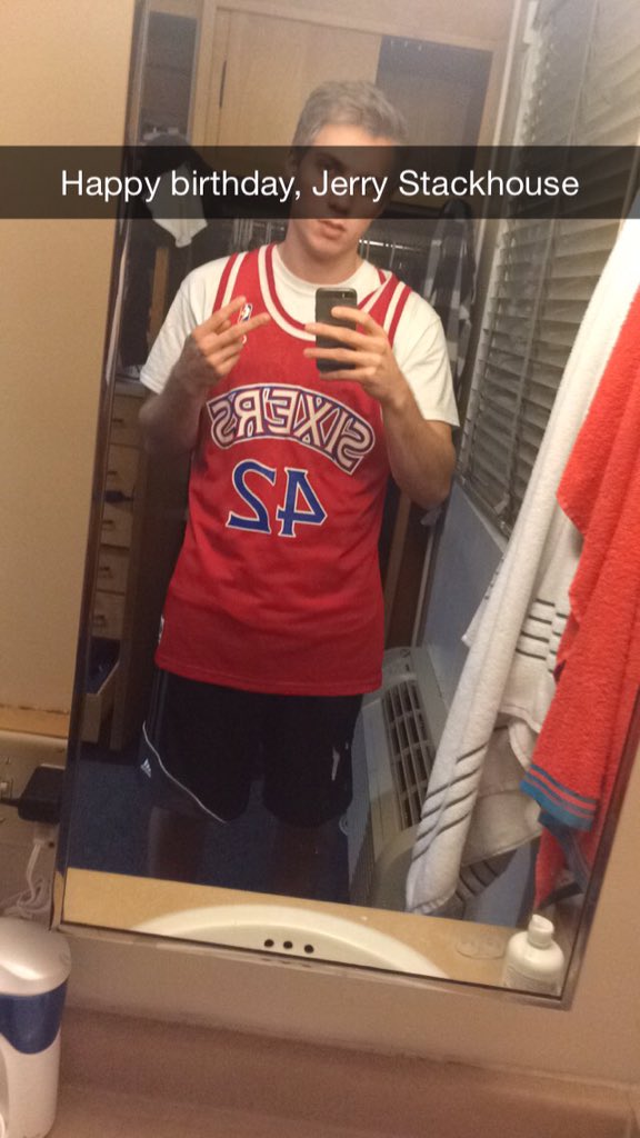 Happy birthday, Jerry Stackhouse. 