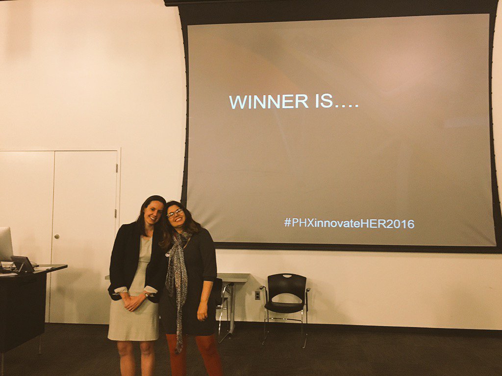 cphergresham's tweet image. Congrats @seedspot ventures @primary_bc and @gLOVETreat for winning the #phxinnovateher2016