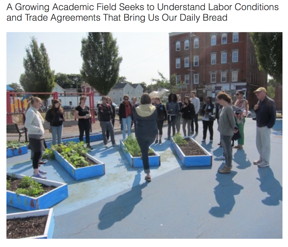 FJLeague's tweet photo. @cultivatejust @julianagyeman shout out to food justice in academics  &amp; ideas to do more! https://t.co/wXtsF7XShD https://t.co/B2GeBbaQHU