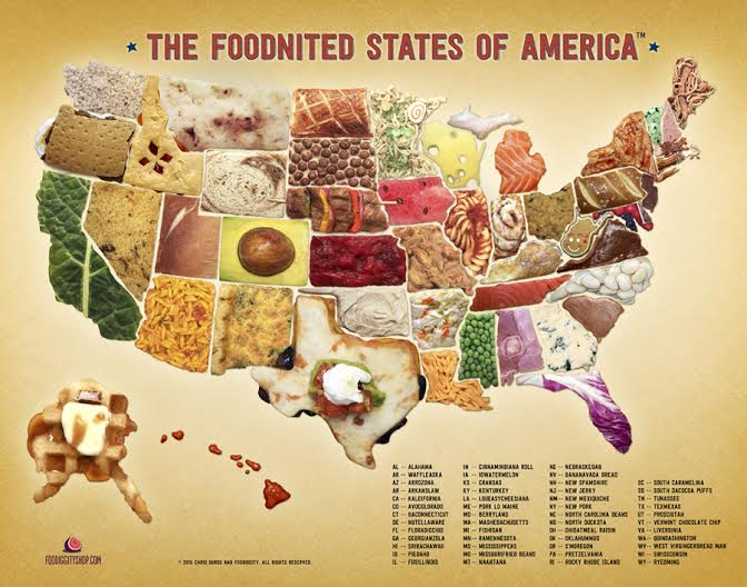 voxdotcom's tweet photo. Piedaho, Georgianzola, New Spamshire, and 47 other amazing state food puns https://t.co/NheInLGiCu https://t.co/kSY4V7TCVp