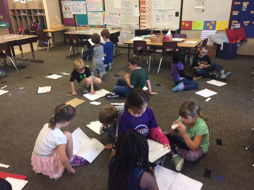 MrsLewis208's tweet photo. Editing their favorite narratives as we close our first writing unit! https://t.co/xmTVhlEoE1