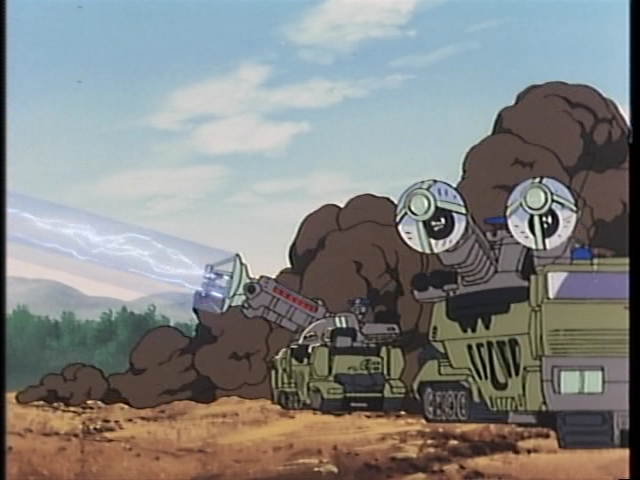 BirthHopeMetor's tweet photo. 対空メーサー砲(メーサーキャリア)…『機動警察パトレイバー 後期OVA』
CLAT日本支部の装備として、99式大型特殊運搬車を装軌式にした上でトレーラー部に連装メーサー砲塔を装備した。2両が円盤群および怪獣の迎撃に使用された https://t.co/HWSQqmdbHf
