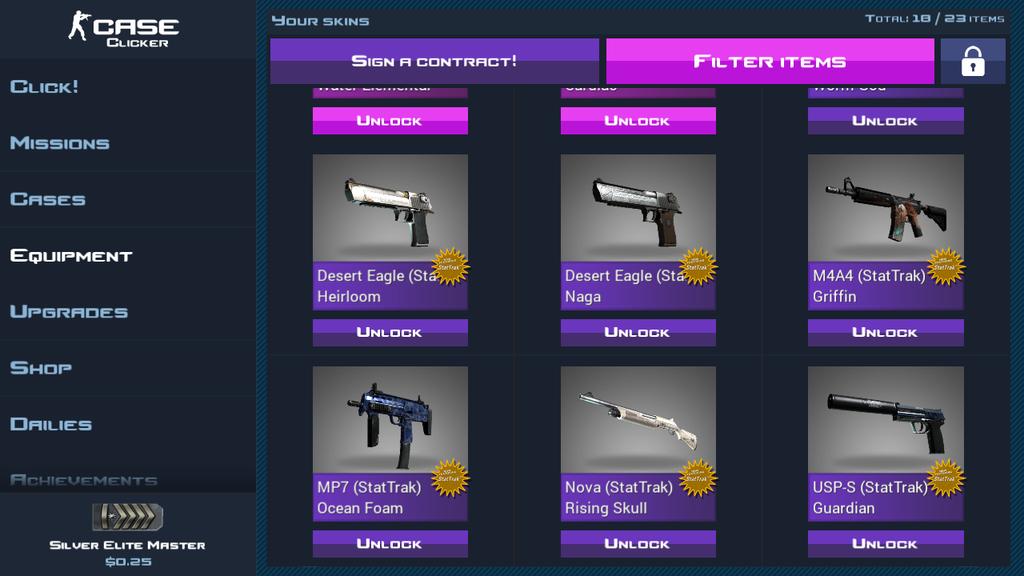 DemonKnifes's tweet photo. My collectiok on Case Clicker @FaZe_Rain.   @Banks https://t.co/vdMXTRYXKW