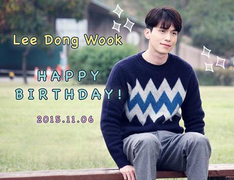 Saengil chukkahamnida  Happy Birthday Lee Dong Wook! 06.11.2015 